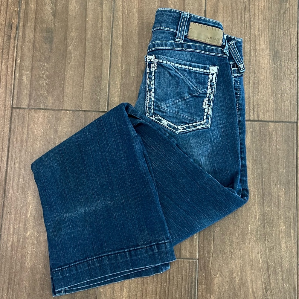 Ariat denim jean trousers (have been patched)
